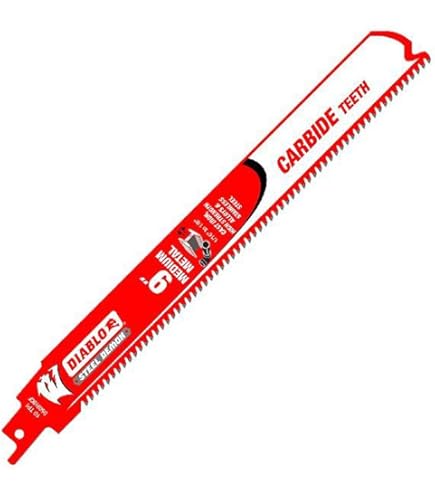 Diablo Steel Demon Carbide Teeth Reciprocating Saw Blade for Thick